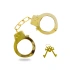 Gold Fun Cuffs solid metal handcuffs Gold Fun Cuffs solid metal handcuffs