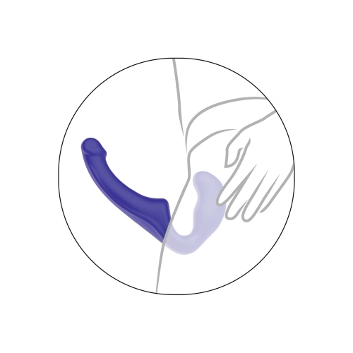 Zhu-New-Strapless silicone dildo Get Real Bend Over Boyfriend [5]