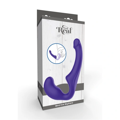 Zhu-New-Strapless silicone dildo Get Real Bend Over Boyfriend [6]