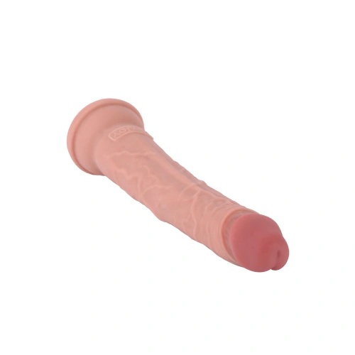 Nina - a large two -layer dildo of cyber leather Get Real 11 