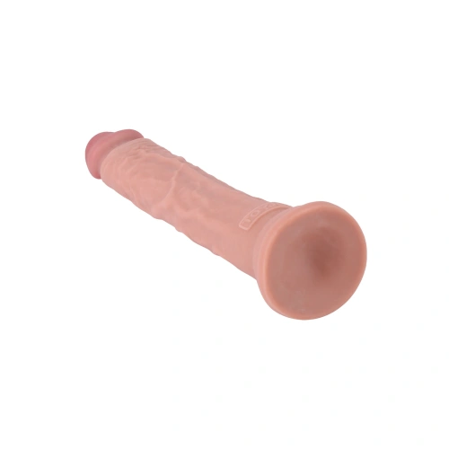 Nina - a large two -layer dildo of cyber leather Get Real 11 