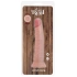 Nina - a large two -layer dildo of cyber leather Get Real 11 