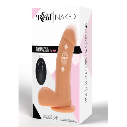 Realistic Vibrating Vibrator with Remote Get Real Naked [3]