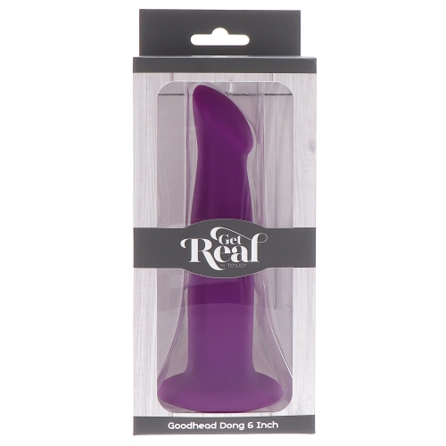 Dilyana - Get Real Goodhead 6" Purple Vacuum Base Silicone Dildo [5]