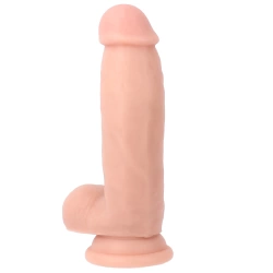 Get Real 6'' Vacuum Base Realistic Dildo with Testicles