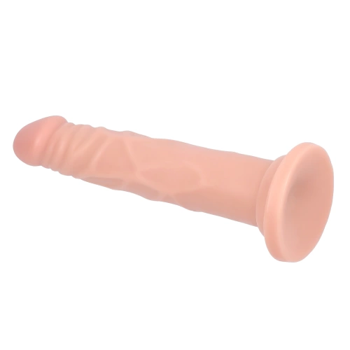 Get Real flexible realistic vacuum base dildo [5]