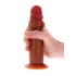 Get Real Foreskin Dong 19cm Realistic Silicone Dildo [2]