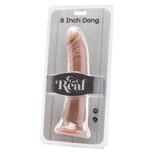 Dong 8" Vacuum Base Realistic Dildo [7]