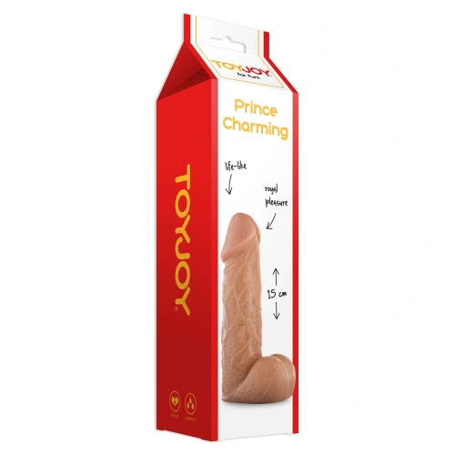 Natural shape dildo Prince Charming 15 cm. [1]