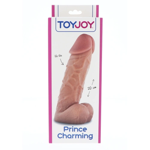 Natural shape dildo Prince Charming 20 cm. [1]