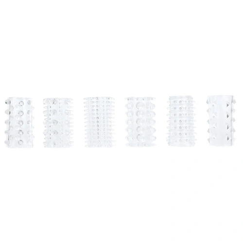 Set of penis thickeners Power 6 pcs. transparent [2]