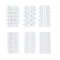 Set of penis thickeners Power 6 pcs. transparent