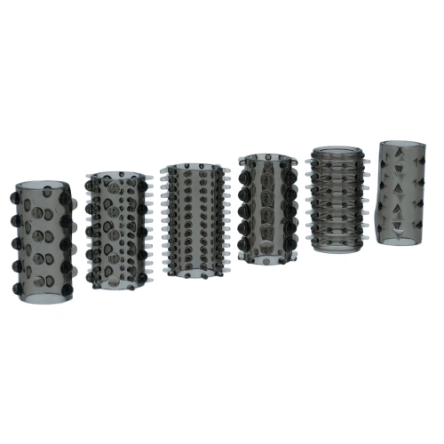 Set of penis thickeners Power 6 pcs. half black colour [2]