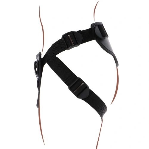 Nina - Adjustable Penis Harness Get Real DeLuxe Harness [2]