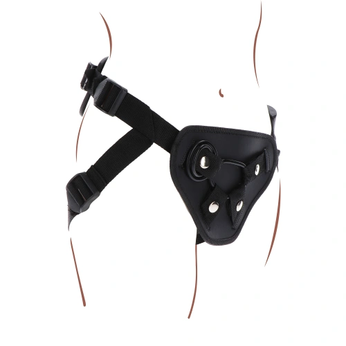 Nina - Adjustable Penis Harness Get Real DeLuxe Harness [3]