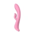 Nina - The Belle Pink Rechargeable Silicone Rabbit Vibrator with Back and forth Motions [3]