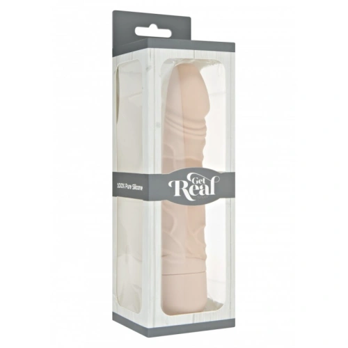 Realistic medical silicone vibrator Get Real [6]