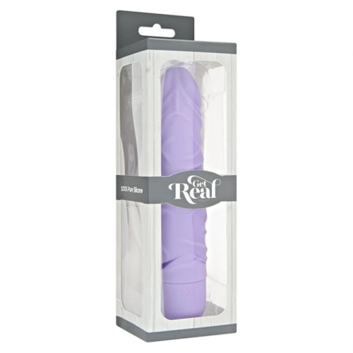 Realistic medical silicone vibrator Get Real purple [7]