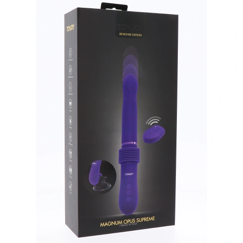 Magnum Opus Supreme silicone vibrator with remote and up-down movement [5]