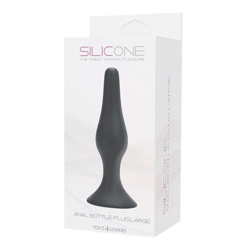 Anal dilator made of copper. silicone Bottle large [2]