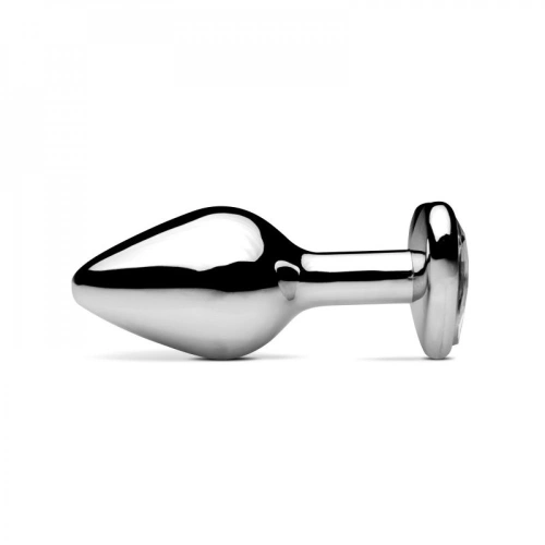 Metal anal dilator in silver with crystal T4L L [1]