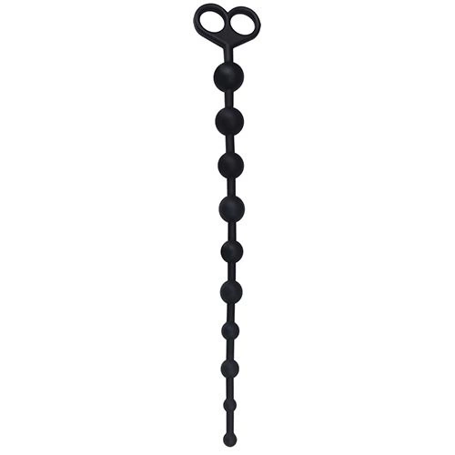 Juggling medical silicone anal rosary black [1]
