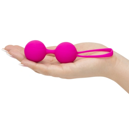 Vaginal balls made of medical silicone Clim Balls pink [2]