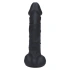 Flexible realistic dildo made of 100% silicone Berry Black [3]