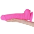 Large flexible dildo made of 100% silicone Big Arm pink [5]