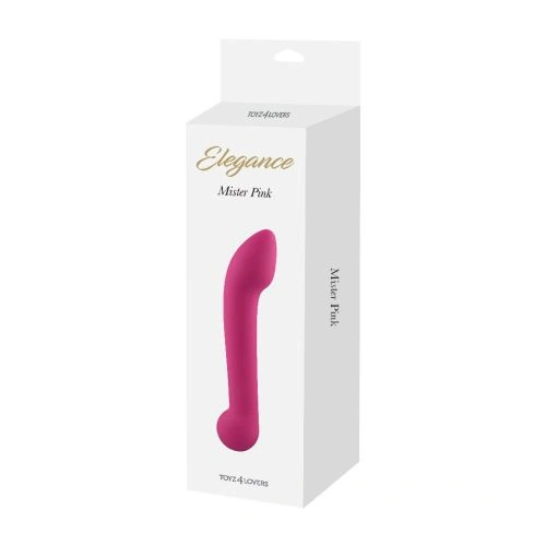 Silicone G-spot stimulation dildo T4L pink [5]