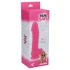 Flexible realistic dildo made of 100% silicone Berry Pink [6]