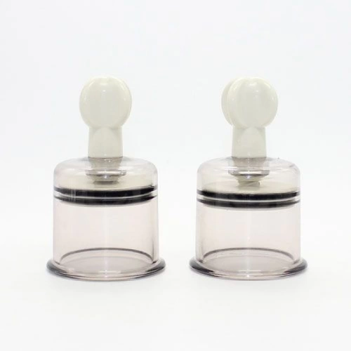 2 T4L Large Vacuum Breast Stimulators