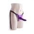 Strapon penis belt with silicone dildo T4L purple