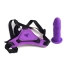 ​Strap-on belt with small dildo made of silicone Hot Stuff purple [1]