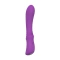 Convex purple silicone rechargeable vibrator