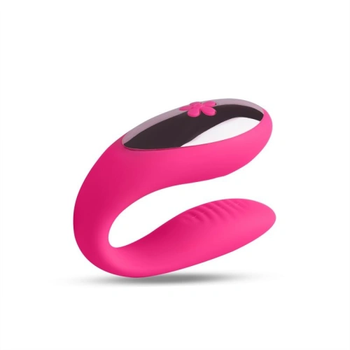 Vibrator for couples with wireless remote control T4L pink [2]
