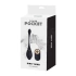 Rechargeable Silicone Vibro Egg with Wireless Remote Black [6]