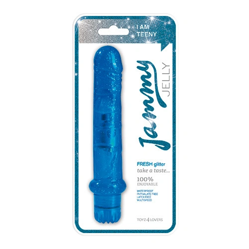 Anal jelly vibrator Fresh blue [6]