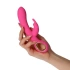 Rechargeable vibrator with warming function Handy Rabbit Hot pink [3]
