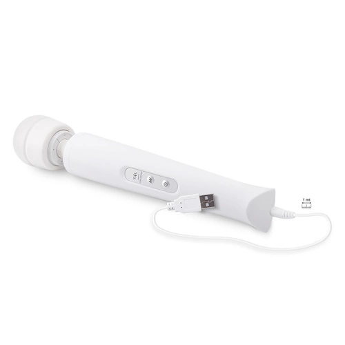 Powerful rechargeable massager Candy Pie Wand white [3]