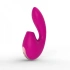 G-spot rabbit vibrator made of silicone with Magnificent suction effect