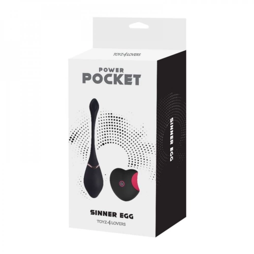 Sinner Egg Rechargeable Silicone Vibro Egg with Wireless Remote [4]
