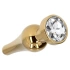 Ace Of Spades crystal metal butt plug gold [1]