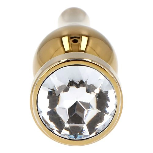 Ace Of Spades crystal metal butt plug gold [5]