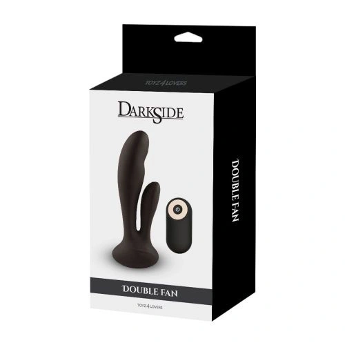 Nina - Double Fan Rechargeable Silicone Double Fan Remote Control Stimulator [6]
