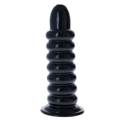 Great embossed anal dildo monolite fitz roy black [2]