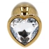 Small anal jewel in gold with Golden Dream crystal [4]