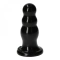 Large anal dilator with vacuum base Olmo black