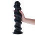 Great Anal Dildo with Monolite Pico de Fogo Black relief Great Anal Dildo with Monolite Pico de Fogo Black relief