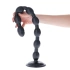 Long anal rosary Monolite Taranaki 52 cm. Black [1]